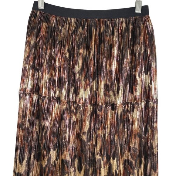 Johnny Was Idina Maxi Skirt Women's Small Metallic Multicolored NWT - Picture 5 of 12
